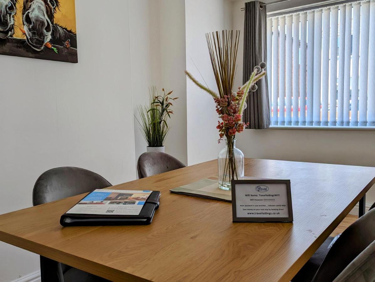 Apartamento 3Br-St Johns Hse-Free Parking-Workers-Kitchen-Wifi-Dog Friendly Doncaster Exterior foto