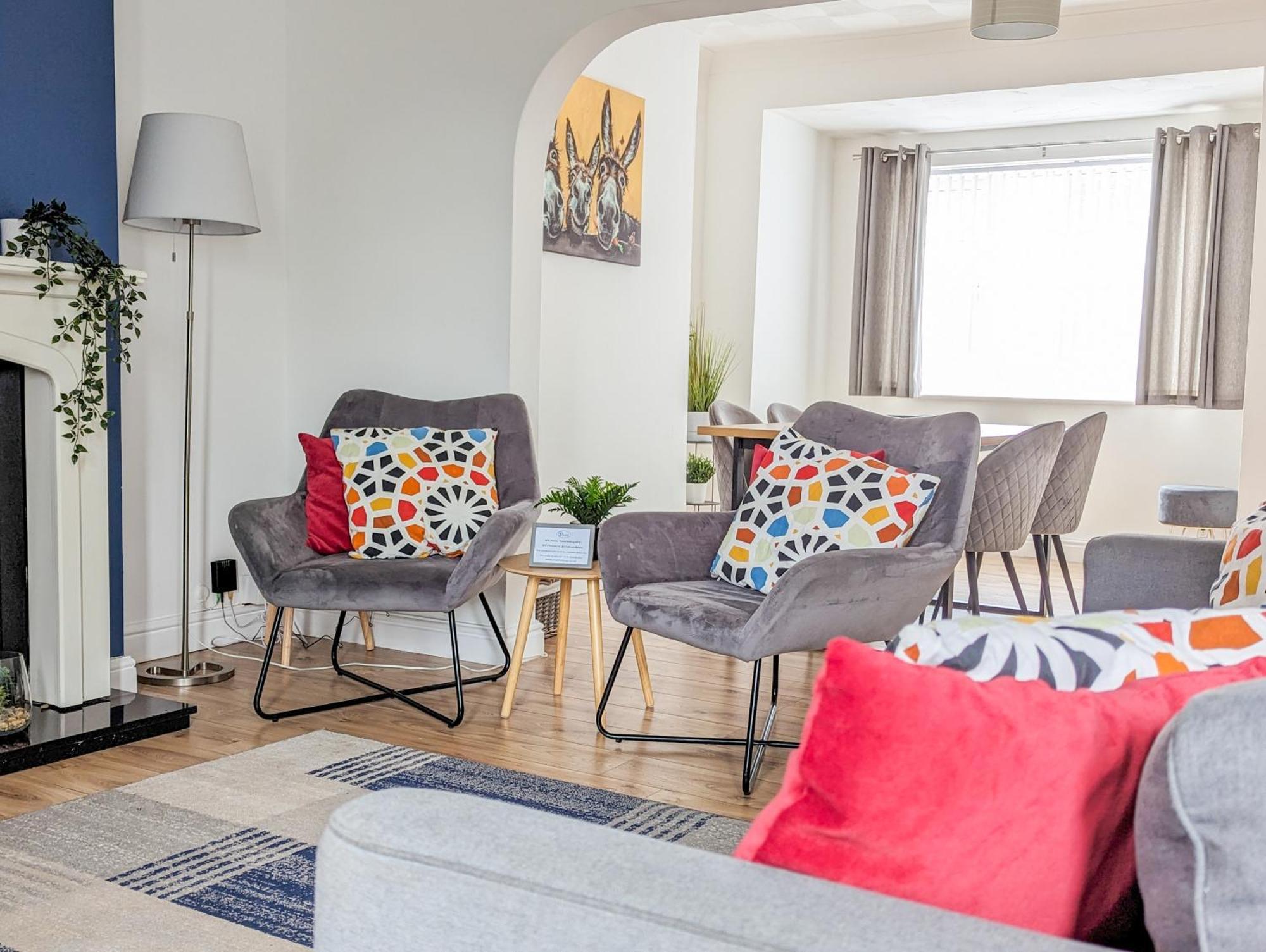 Apartamento 3Br-St Johns Hse-Free Parking-Workers-Kitchen-Wifi-Dog Friendly Doncaster Exterior foto